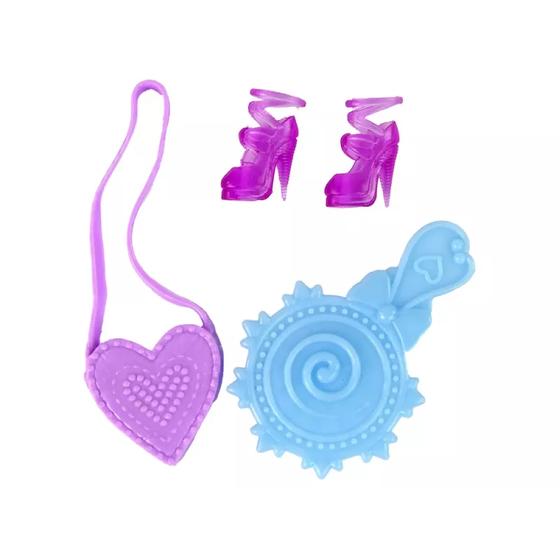 LEAN TOYS Pop met lang haar en schilderkleed