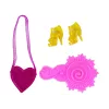 LEAN TOYS Pop met lang haar en schilderkleed