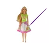 LEAN TOYS Pop met lang haar en schilderkleed