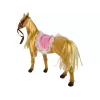 LEAN TOYS Ruiterpop met bruine pony