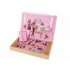 LEAN TOYS poppenthema educatieve magneetpuzzelset