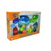 LEAN TOYS Dolfijn badset zeedieren plastic waterval