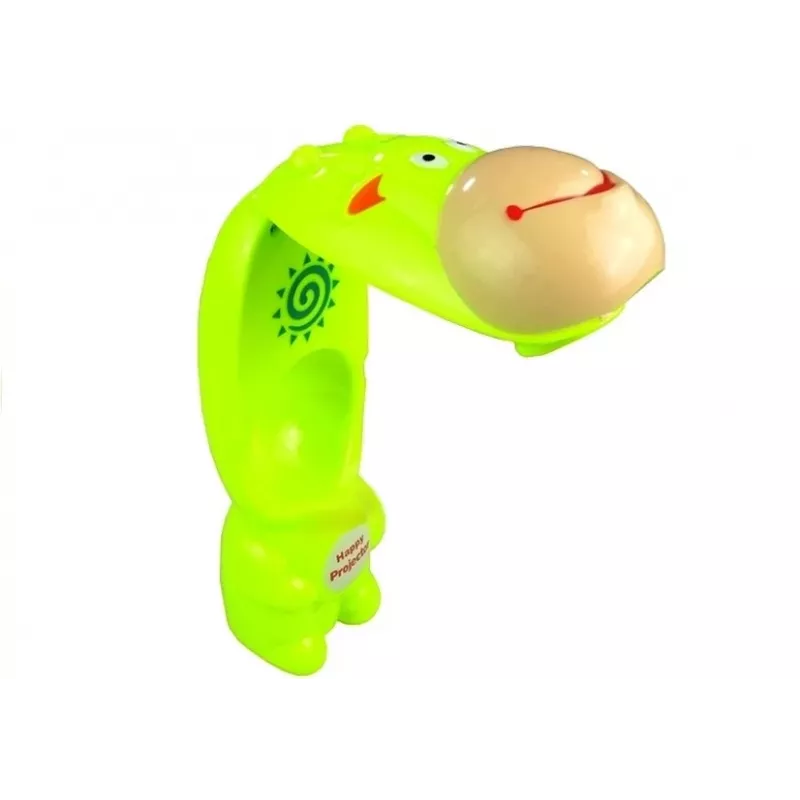LEAN TOYS tekenprojector koe 3 discs markers groen 3in1