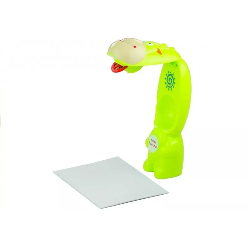 LEAN TOYS tekenprojector koe 3 discs markers groen 3in1