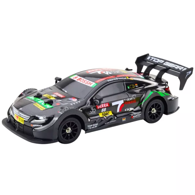 LEAN TOYS Drift Car RC zwart carbon 30 km/h 1:16