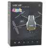 LEAN TOYS Drone LU50 Air dubbele camera HD MV video LED-verlichting app