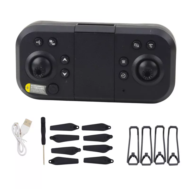 LEAN TOYS Drone LU50 Air dubbele camera HD MV video LED-verlichting app