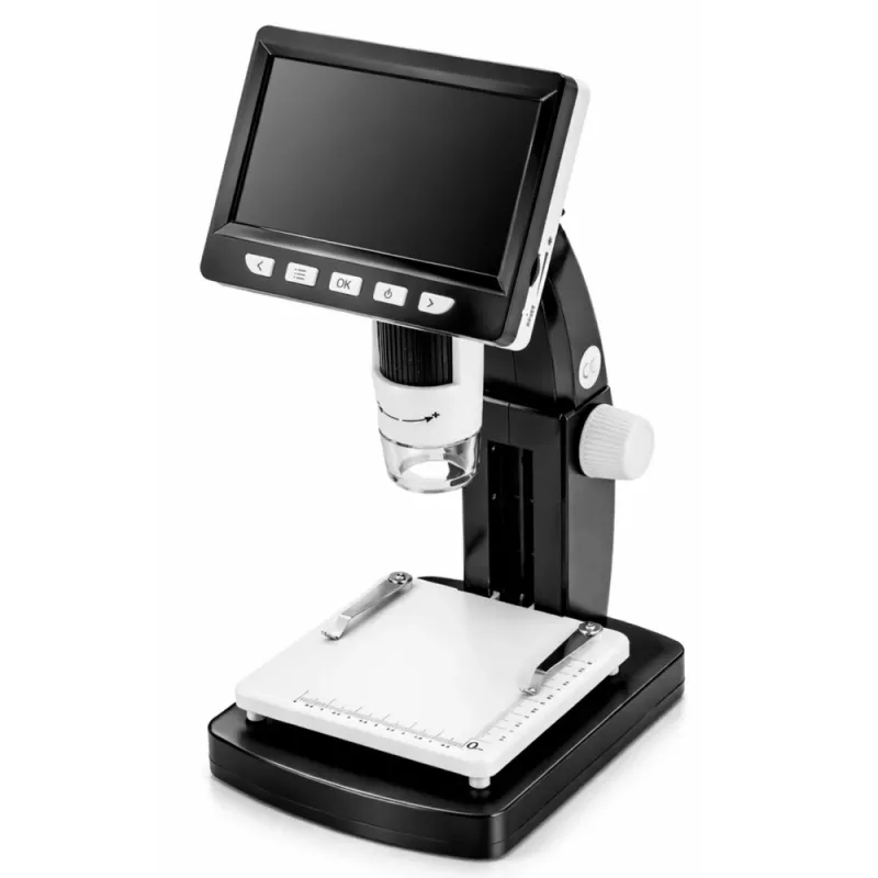 LEAN TOYS educatieve digitale microscoop 4,3 inch LCD-scherm USB LED 1000x vergroting