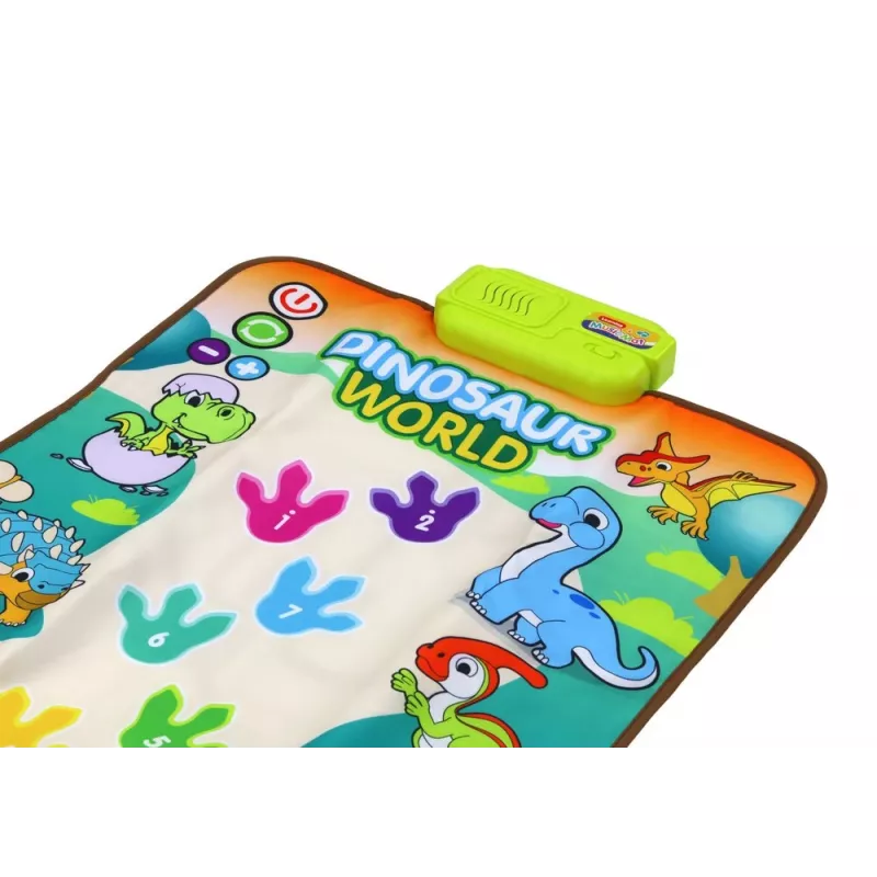 LEAN TOYS Educatieve interactieve dansmat dinosaurussen lichten geluiden