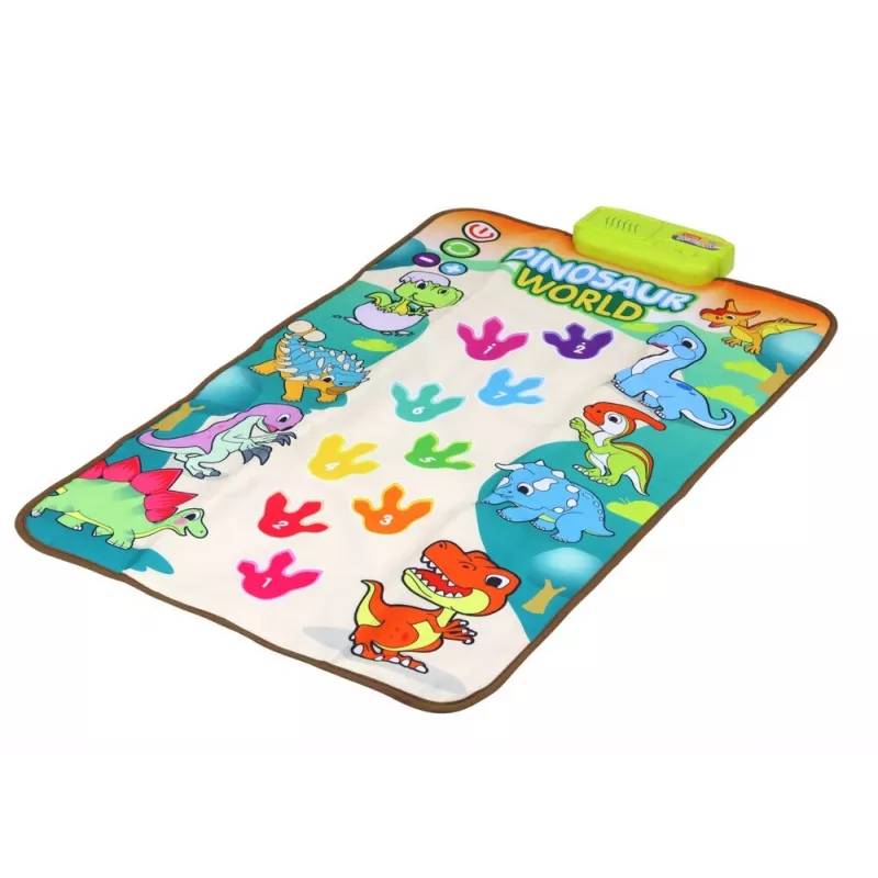 LEAN TOYS Educatieve interactieve dansmat dinosaurussen lichten geluiden