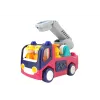 LEAN TOYS Educatieve interactieve brandweerkazerne voor peuters met geluid en licht