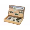 LEAN TOYS educatieve magneetpuzzelset - landoorlog-thema