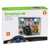 LEAN TOYS educatief manipulatiebord simulator stuurwiel lichten geluiden