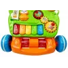 LEAN TOYS leer-loopwagen voor baby's met piano