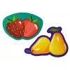LEAN TOYS leerpuzzel voor baby's fruit 5 delen 40 delen