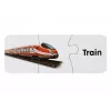 LEAN TOYS leerpuzzel transport puzzel 10 verbindingen