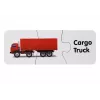LEAN TOYS leerpuzzel transport puzzel 10 verbindingen
