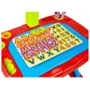 LEAN TOYS leertafel met projector, stoel, kleurpotloden, magneten, letters en cijfers