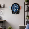 LEAN TOYS elektronisch LCD-dartbord arcadespel 25 spellen 176 varianten
