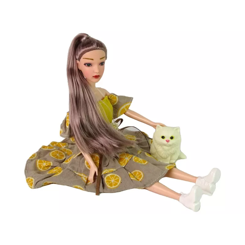 LEAN TOYS Emily pop met windmolenkat voor kinderen