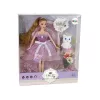 LEAN TOYS Emily Langharige Witte Kat Babypop