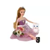 LEAN TOYS Emily Langharige Witte Kat Babypop