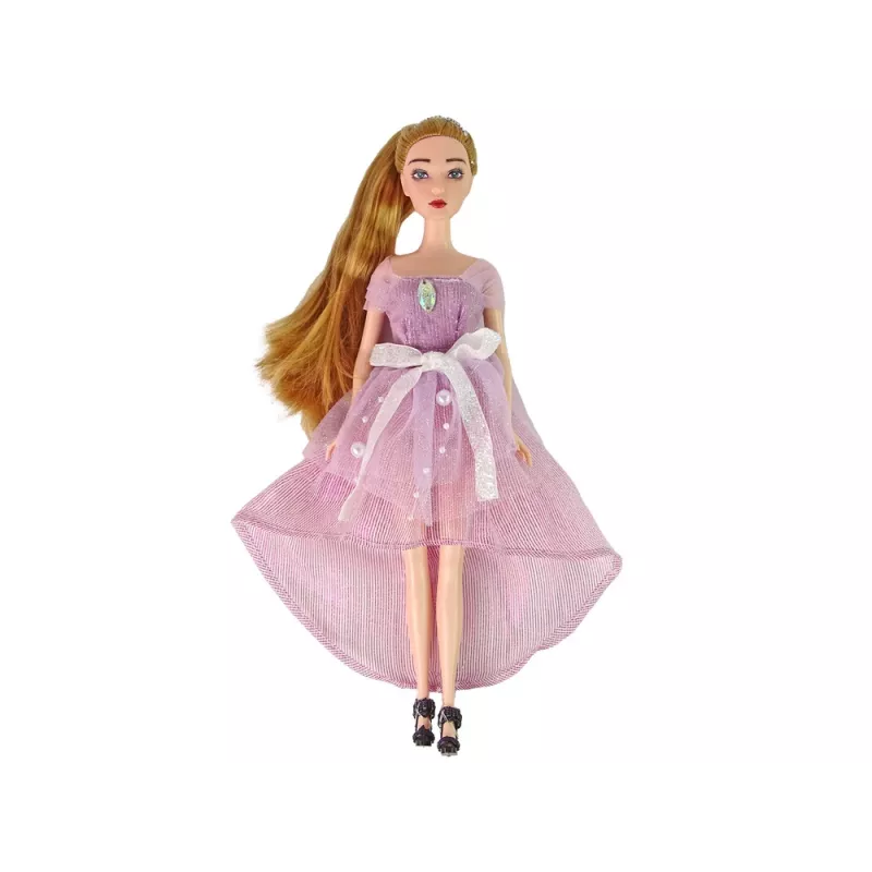 LEAN TOYS Emily Langharige Witte Kat Babypop