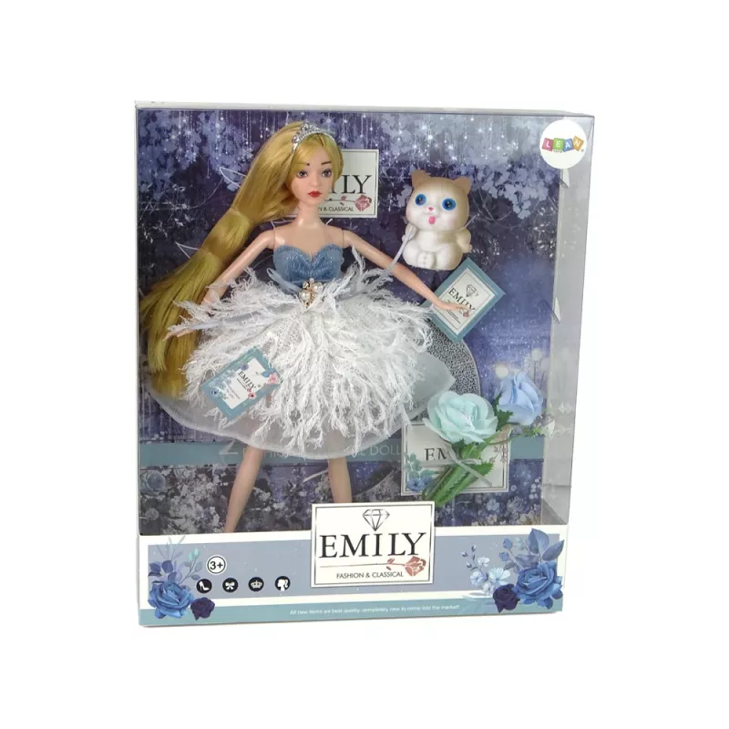 LEAN TOYS Emily de Bloemenkat Babypop