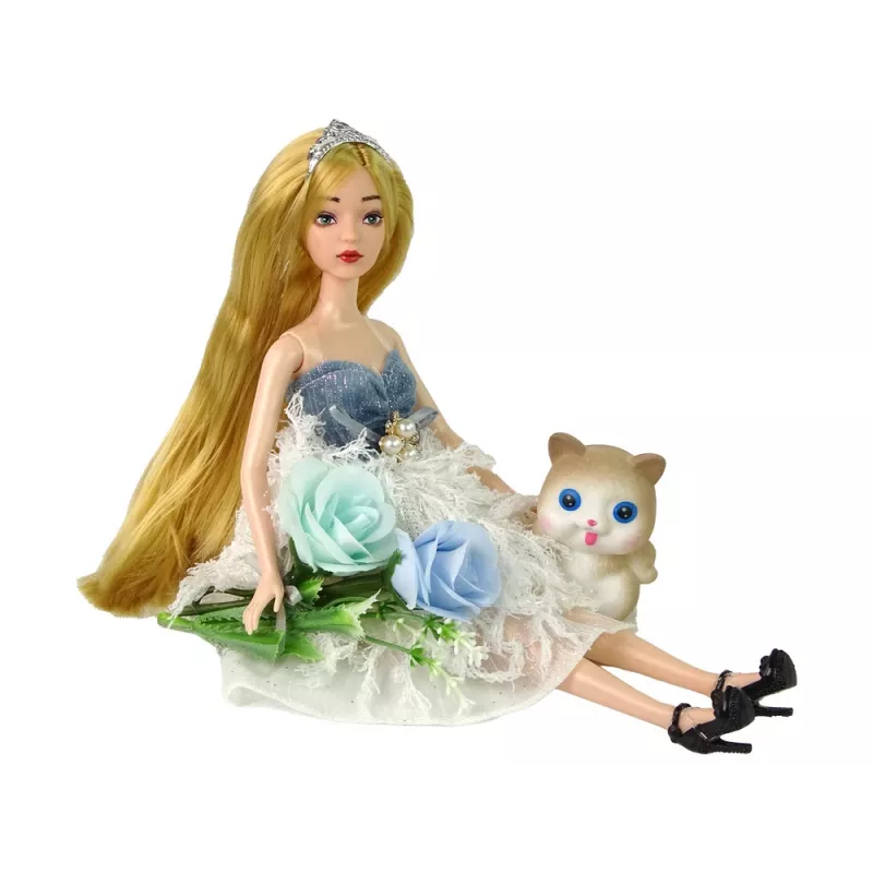 LEAN TOYS Emily de Bloemenkat Babypop