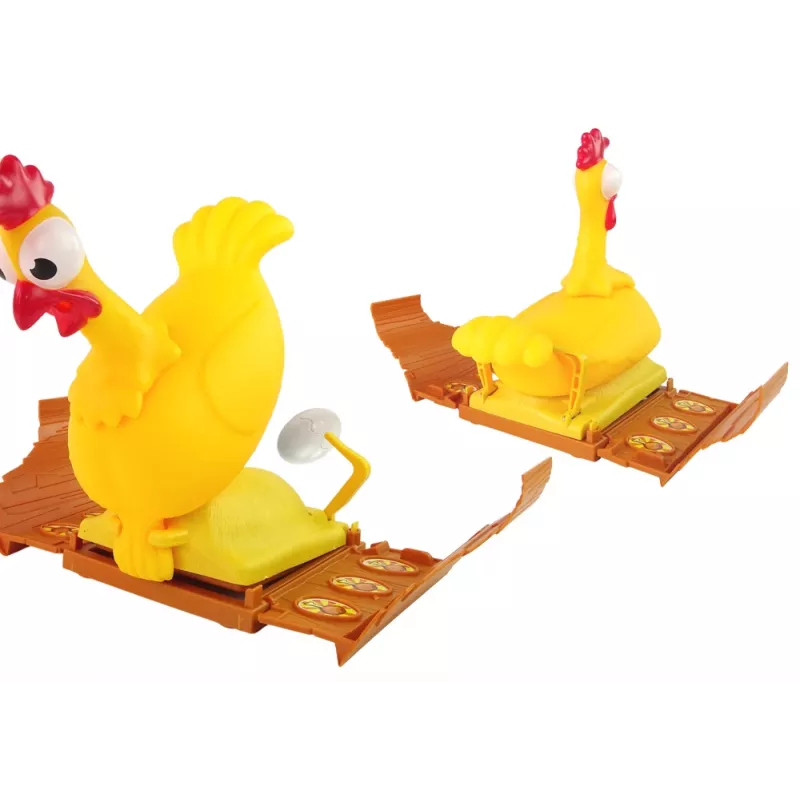 LEAN TOYS Familie Arcadespel Schreeuwend Ei Piepende Kip Poppend Ei