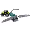 LEAN TOYS Boerderijtractor met sproeier boerderijgeluid groen