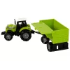 LEAN TOYS Farm Tractor met Trailer Lichten Geluiden Groen