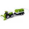 LEAN TOYS boerderijvoertuig set tractor maaidorser tankwagen oplegger