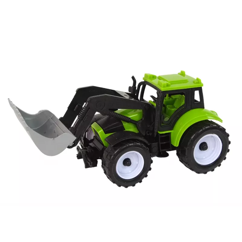 LEAN TOYS boerderijvoertuig set tractor maaidorser tankwagen oplegger