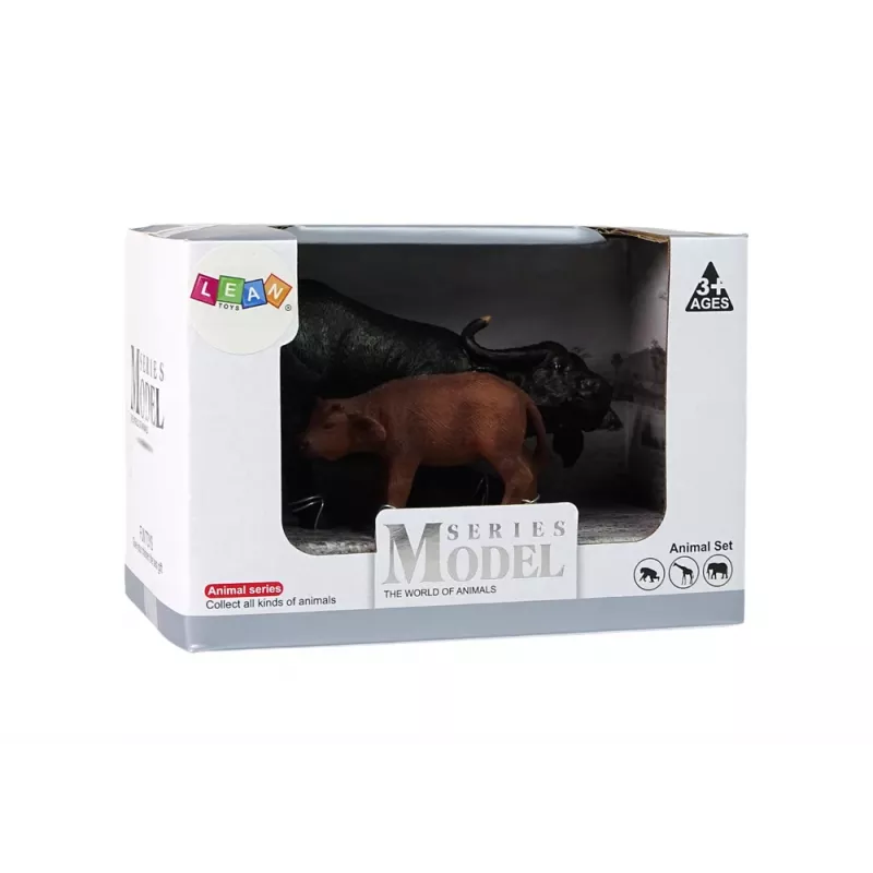 LEAN TOYS figuur buffelkalf Afrikaanse dierentuindieren