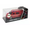 LEAN TOYS Brandweerauto met trekkoord, licht en geluid