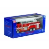 LEAN TOYS brandweervoertuig met ladder 1:32