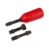 LEAN TOYS Brandweerwagen met schroefaccessoires rood
