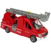 LEAN TOYS Brandweerauto rood water geluiden lichten