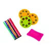 LEAN TOYS bloemprojector om te tekenen met magische markers