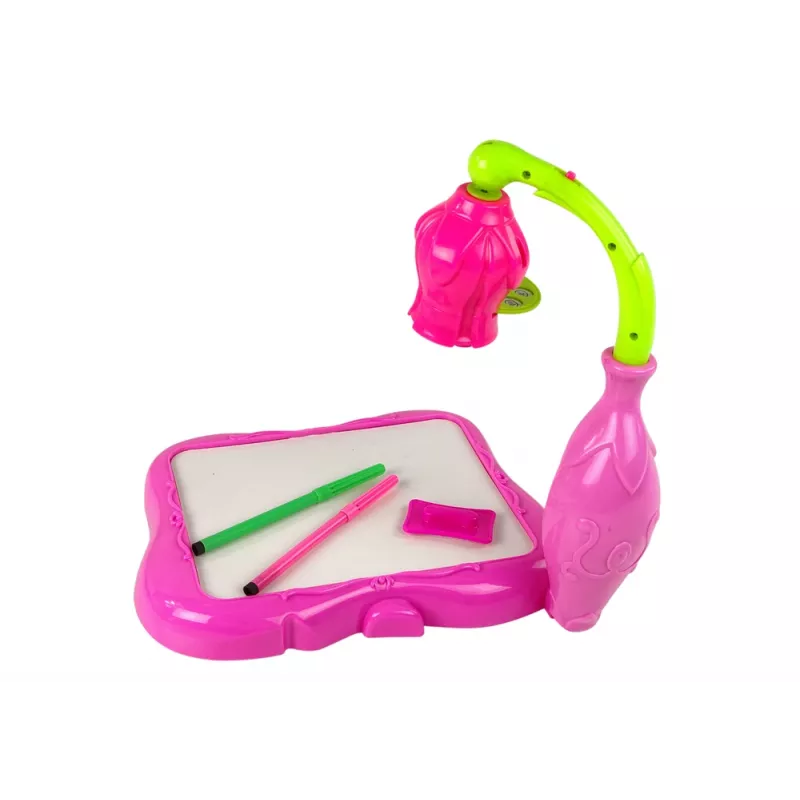 LEAN TOYS bloemprojector om te tekenen met magische markers