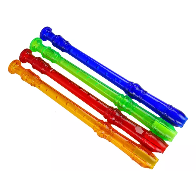 LEAN TOYS Fluit muziekinstrument voor kinderen 33 cm