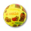 LEAN TOYS schuimbal voor huppelplezier capybara 6,5 cm