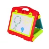 LEAN TOYS Opvouwbare 2in1 schoolbordkoffer - krijt & stift