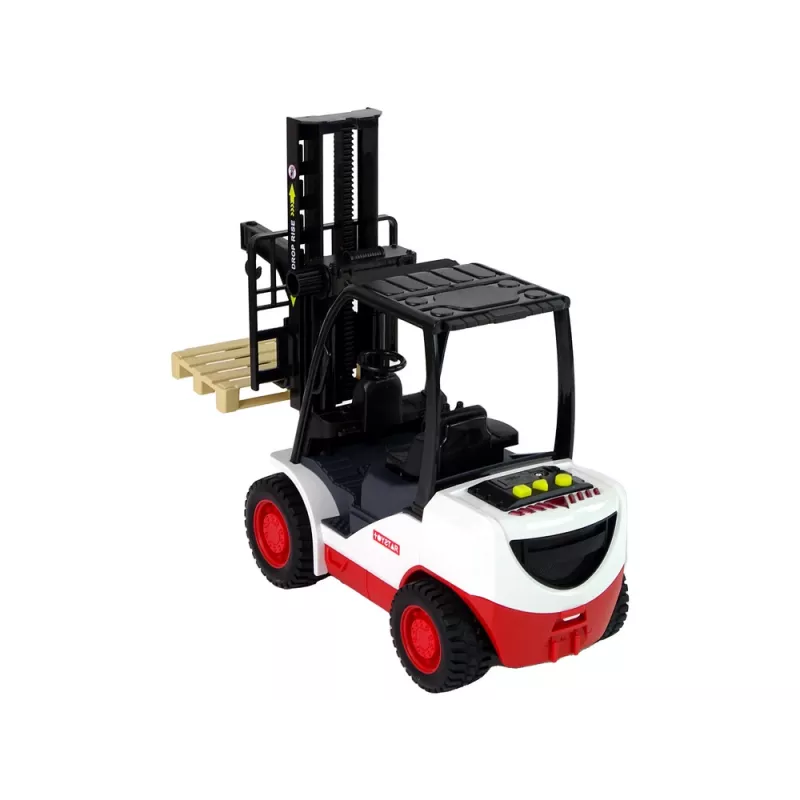 LEAN TOYS Heftruck met beweegbare vork en pallet