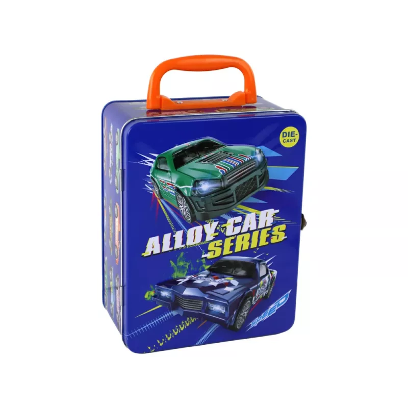 LEAN TOYS friction drive voertuigenset 12 ELE metaal 1:64