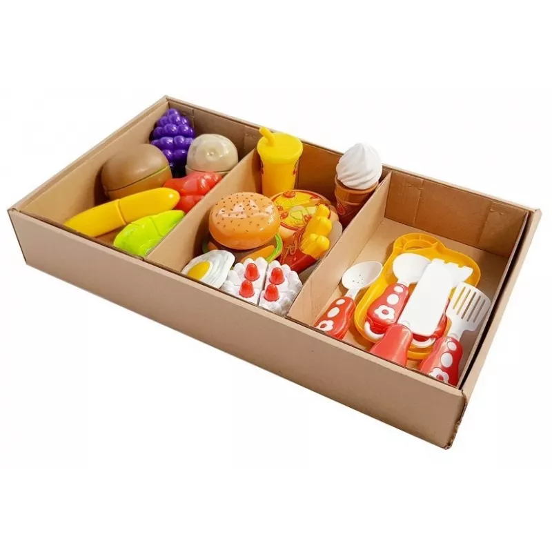 LEAN TOYS fruit- en groentesnijset