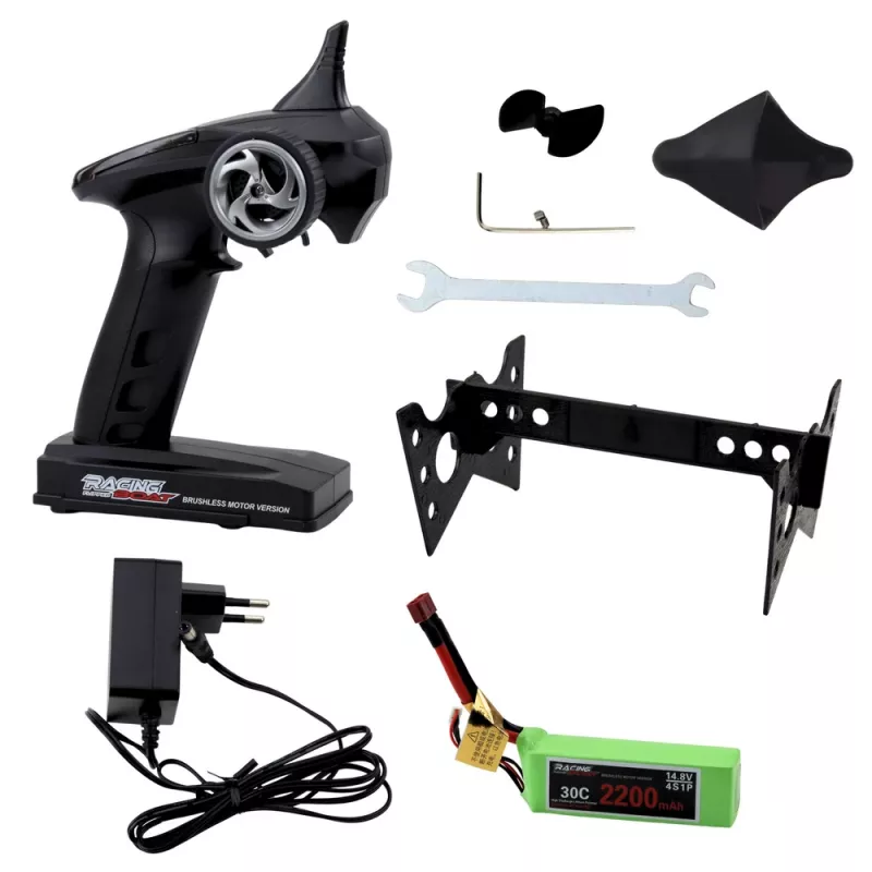LEAN TOYS FT011 radiografisch bestuurbare RC borstelloze motorboot 55km/u