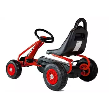LEAN TOYS G201 trapauto rood