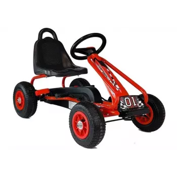 LEAN TOYS G201 trapauto rood